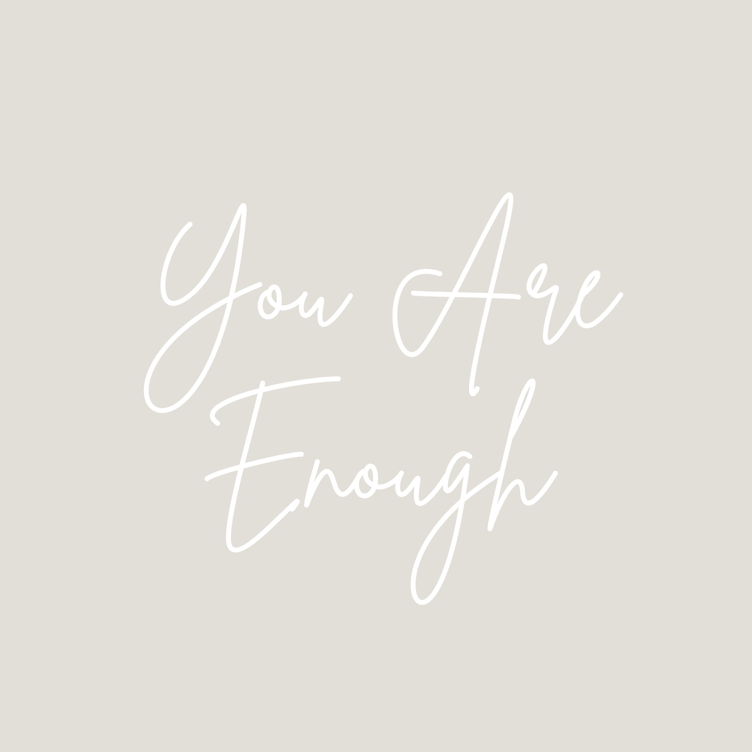 You Are Enough - Jess Leslie | Blog | Faithful Fridays